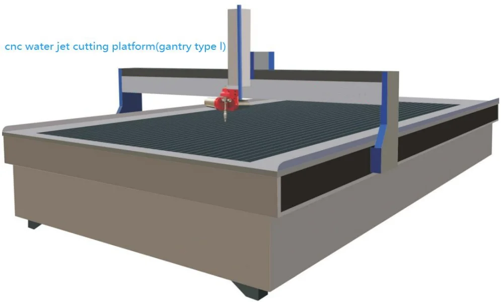 水射流切割机数控 5 轴和 3 轴水射流切割机