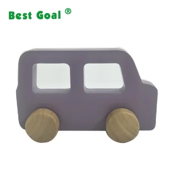 wooden play car