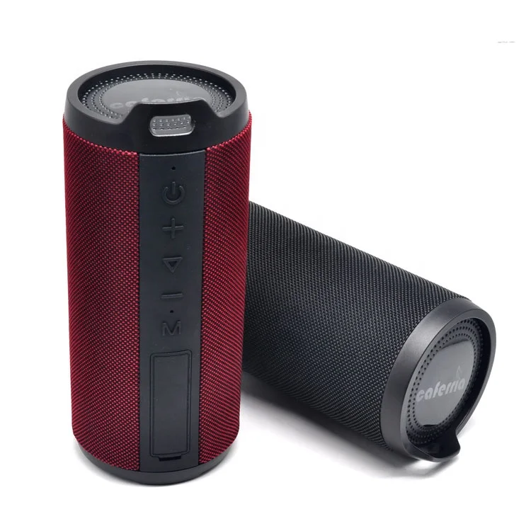 CAFERRIA High Sound Quality 10W Fabric Bluetooth Waterproof Speaker with LED Logo - ANKUX.COM