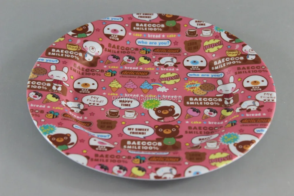 8 Inch Melamine Round Plates For Sale