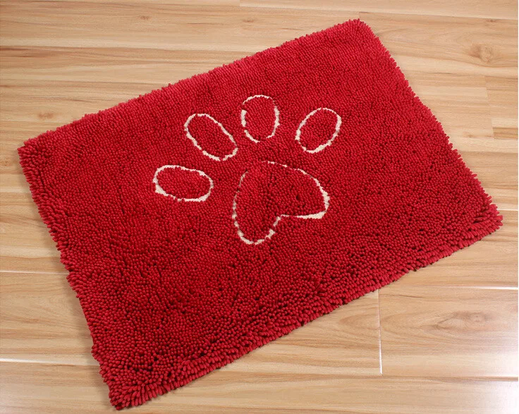 Microfiber Chenille Doormat For Wet Dog Paws Buy Dog Door Mat