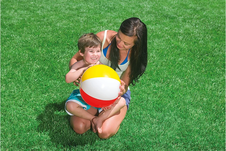 Intex Classic Inflatable Glossy Panel Colorful Beach Ball59030ep for sale online 
