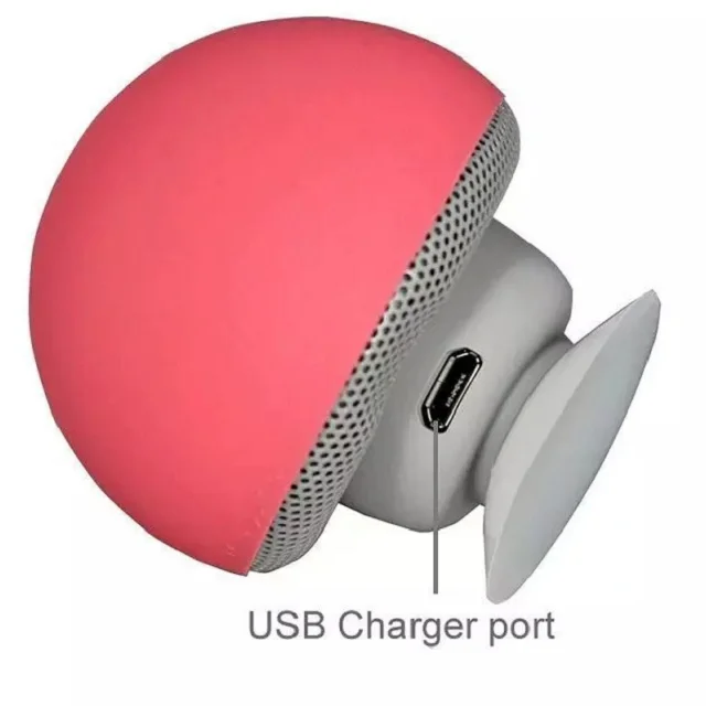 Waterproof mini mushroom bluetooth speaker,silicone,cute,lovelywireless with lantern Fashion Style Amplified Sound - ANKUX.COM