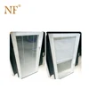 Aluminium glass window with hide in blind manual operation