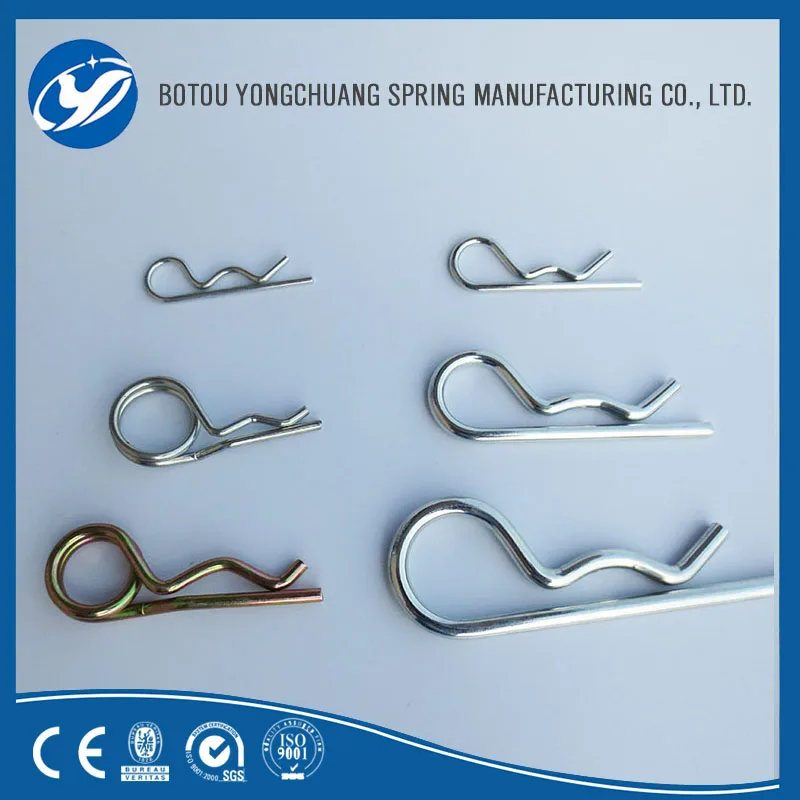 カスタムワイヤー成形スプリングrピンクリップ/ロックピンパイプスプリング Buy ロックピンパイプスプリング高品質、 バネ仕掛けのピン