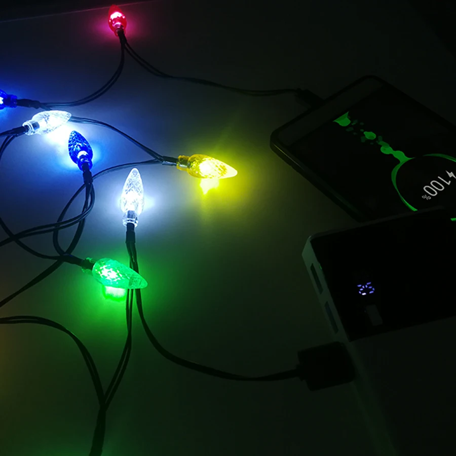 Travel Power Bank Charging Cord Cables Micro Type C 8 Pin Usb Cable