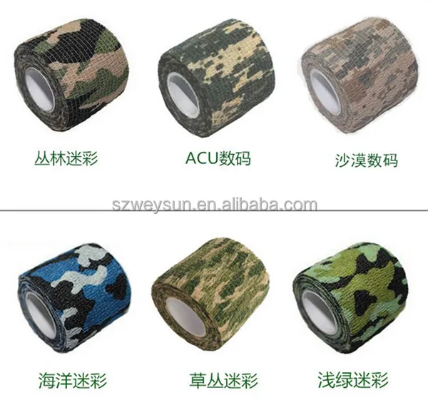 Camo cloth tape 50mm*10mts There colors available:Germany spot