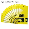 10 in 1 Paper Box Packaging for Screen Protector Large Order Accept Logo Printing OEM Design