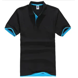 Men Polyester & Cotton Shirt Custom Men's Polo Shirt 180gsm Promotional T-shirt Men Polyester & Cotton Shirt Custom Men's Polo Shirt 180gsm Promotional T-shirt