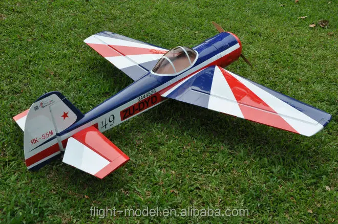 GAS plane YAK-55 26-30CC F0182 rc toy planes model, View rc gas plane ...