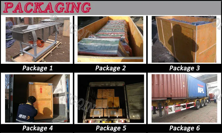 china Linear powder machinery vibrating sand screen machine