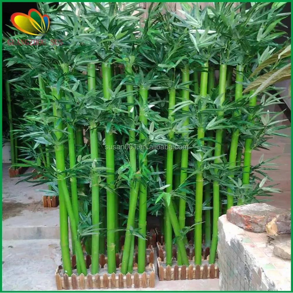 Imitated Indoor And Outdoor Decorative Artificial Bamboo Sticks Bonsai