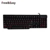 Custom Layout and Color LED Backlight Wired Professional Gaming Keyboard