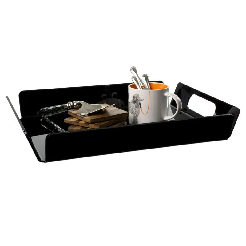 black coffee tray