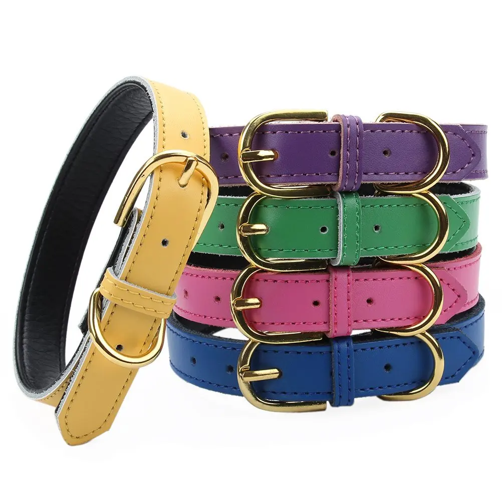 High Quality Adjustable Leather Dog Collar Buy Dog Collar,Pet Collar
