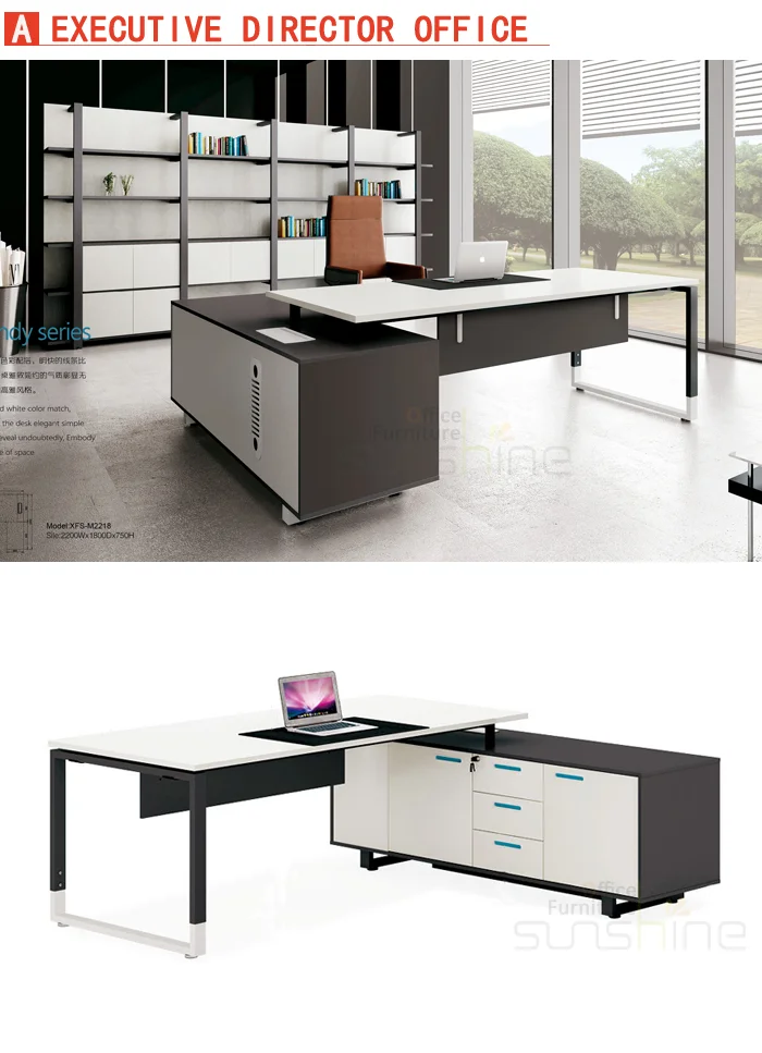 Latest Design Modern Fashion Office Furniture Executive Office Table Specifications