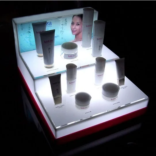 Acrylic Essential Oil Display Stand With Led Lighting System Buy