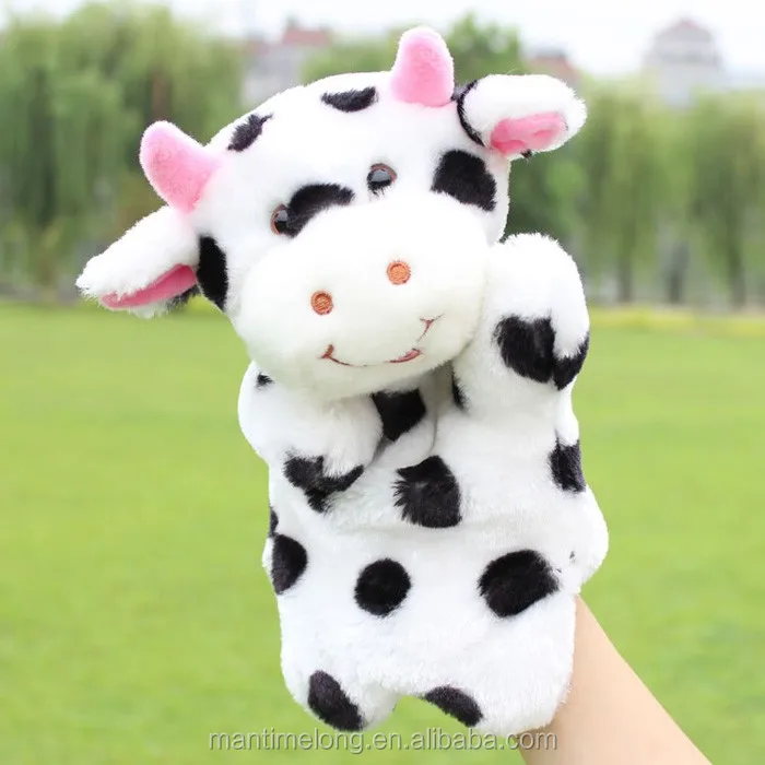 cow finger puppet