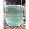 Acrylic clear cylinder fish tank /mega cylindrical fish tank for aquarium