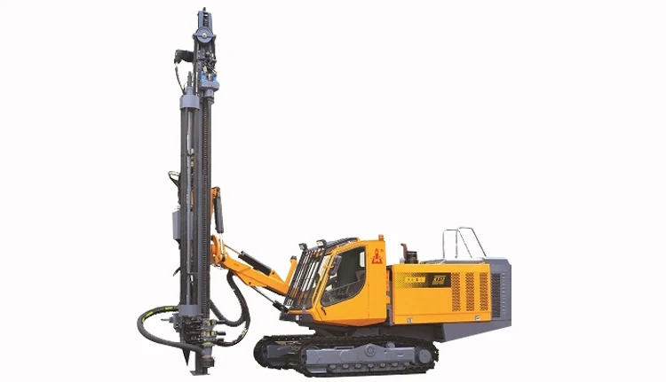stable performance kt12 crawler mounted drilling rig
