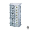 cETL Approved 2-1/2"Deep 4 Gang Electrical Device Box With Clamps