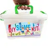 Hot Selling Ultimate Slime Making Kit Supplier DIY Foam Balls Slime Set With Glitter Crystal Slime Straw