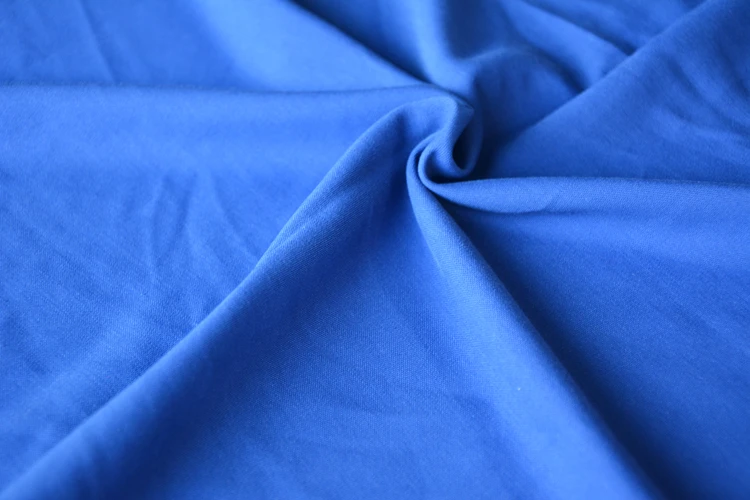 Herringbone Knitted Combed Cotton Mercerized Pants Fabric