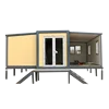 Factory direct supply movable Prefabricated Expandable foldable container houses for office, Shop, accomodation