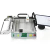 QIHE TVM802AX Double SMT components mounting heads built in computer Mini Pick and Place Machine With Vision