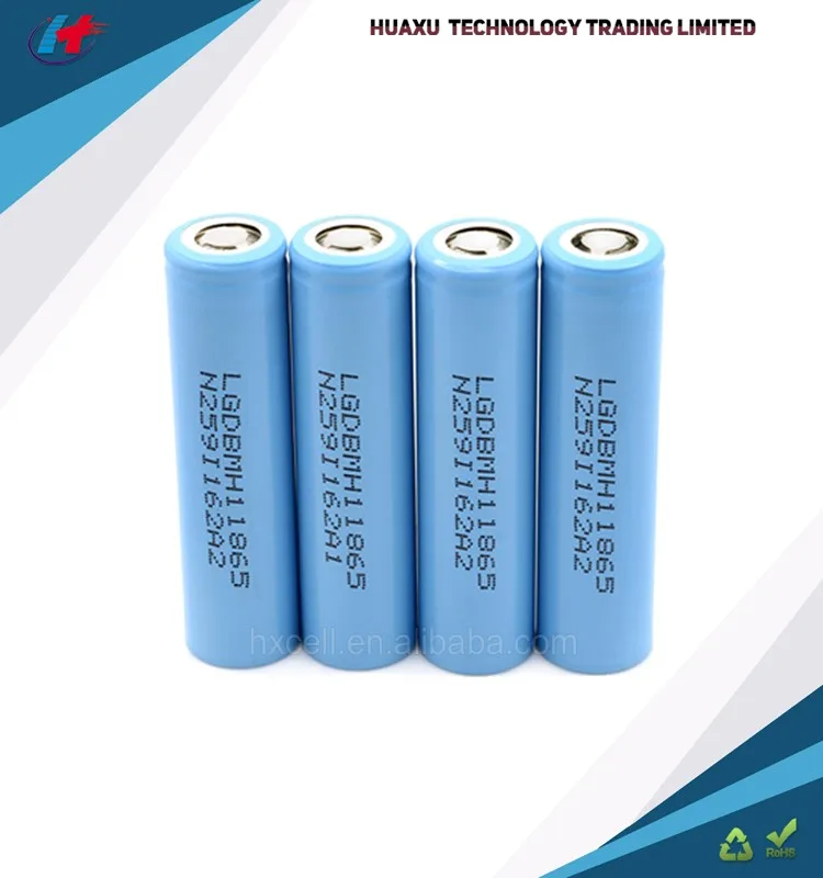 100% Original Lgdbmh11865 Battery Lg Mh1 18650 3200mah 3.7v ...