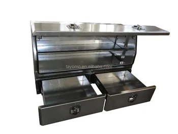 2017 Side Opening Waterproof Smooth Aluminum Hardware Tool Box For