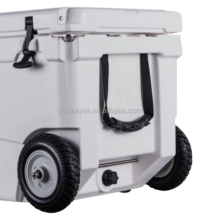 70qt Cooler Box With Wheels From Kuer Rotomolded Cooler Box Mainly Products Including Plastic