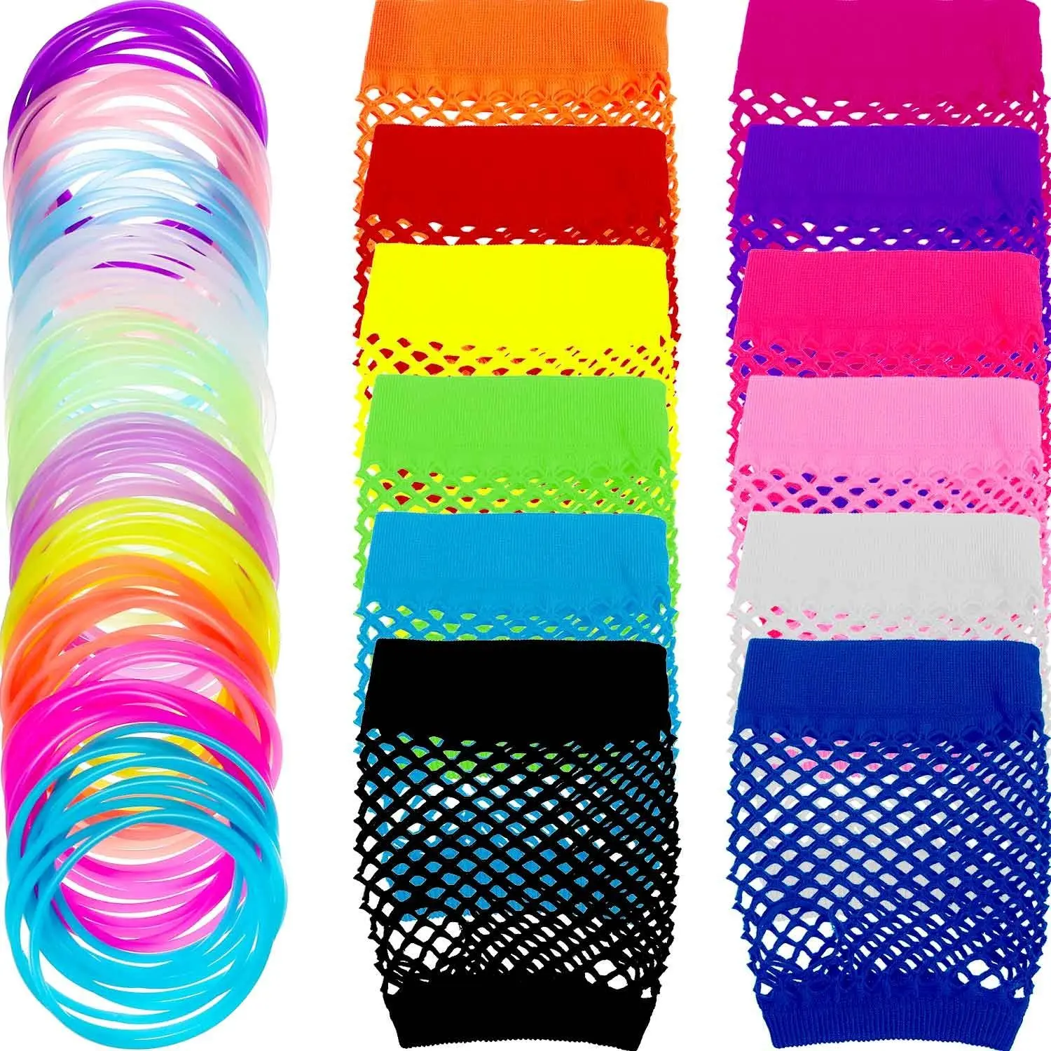 Rhode Island Novelty Neon Jelly Bracelets Assorted Colors FREESHIP for sale online 144 piece