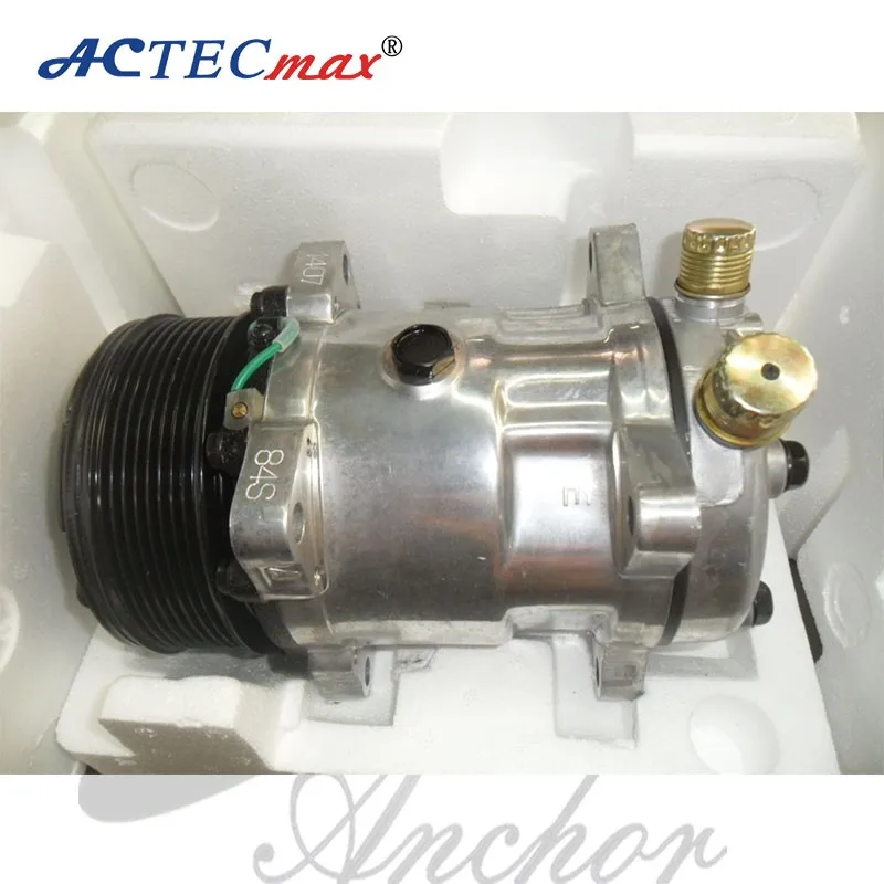 High Quality OEM R134a 24v Universal Auto AC Compressor SD5H14/508 ...