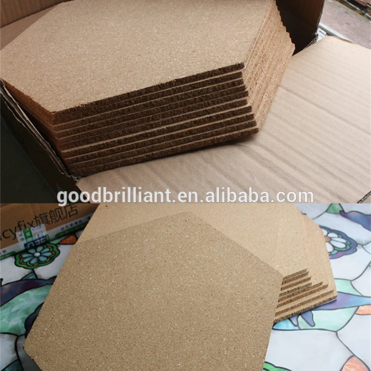 
waterproof adhesive Cork Board sticking on wall 