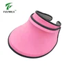 Ladies solar uv-anti upf 50+ golf tennis sports headband sun visor cap/hat