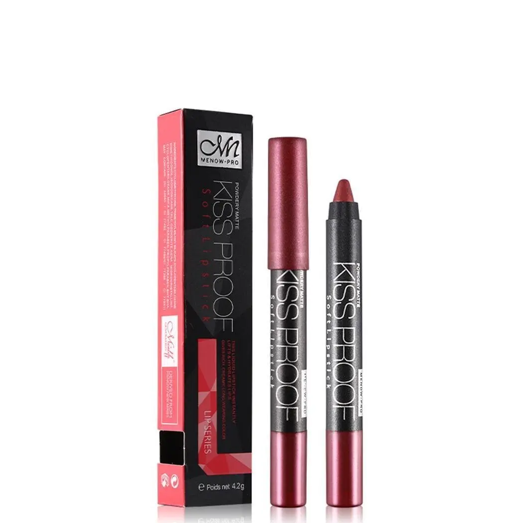 MYEDO Long Lasting Waterproof Matte Lipstick Pen Pencil Makeup Lips Gloss Beauty