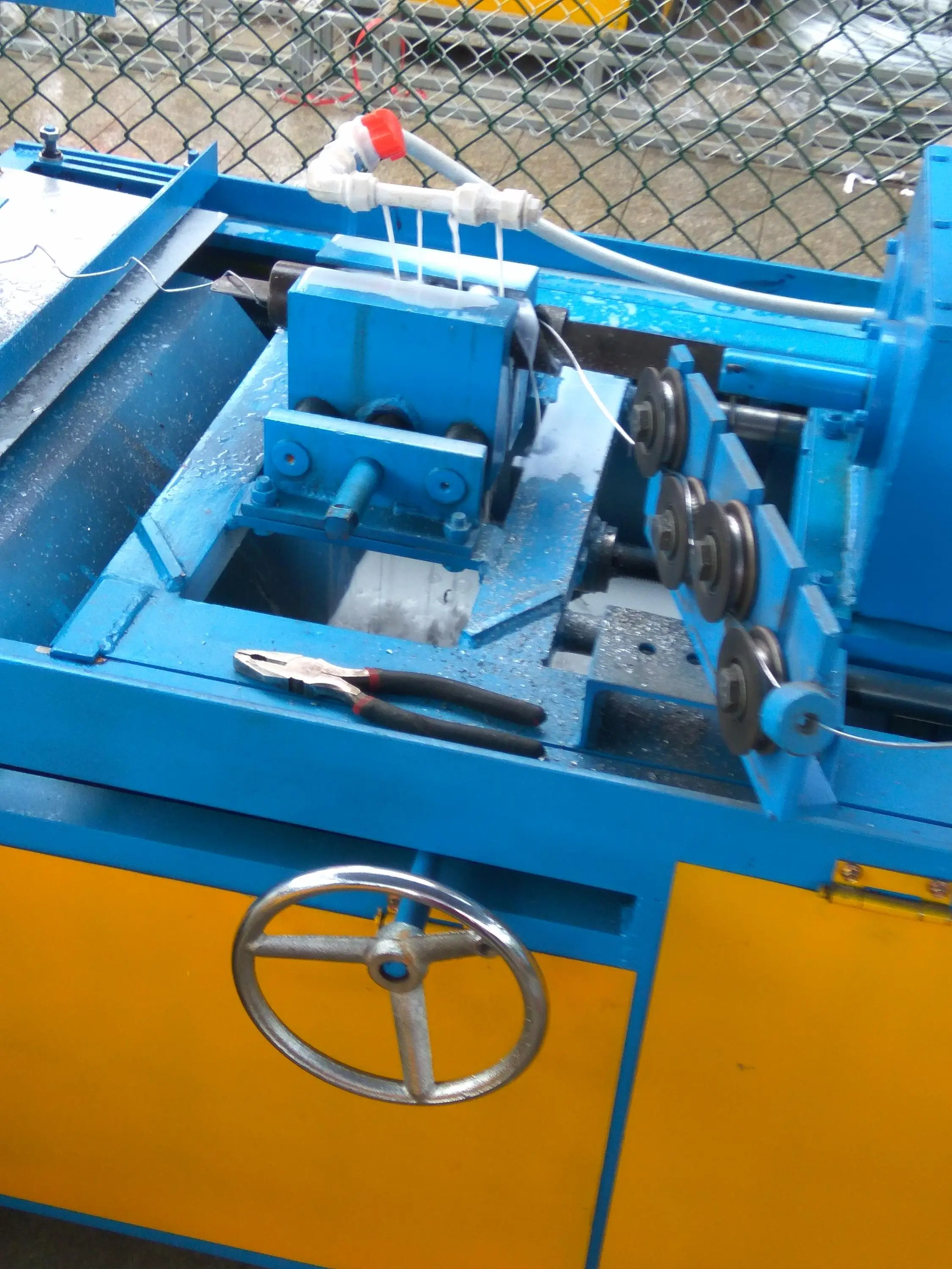 Full Automatic Chain Link Fence Weaving Machine