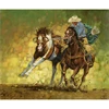 Wholesale 5d Diy Diamond Painting Two People Riding Two Horses Diamond Embroidery European Home Decor