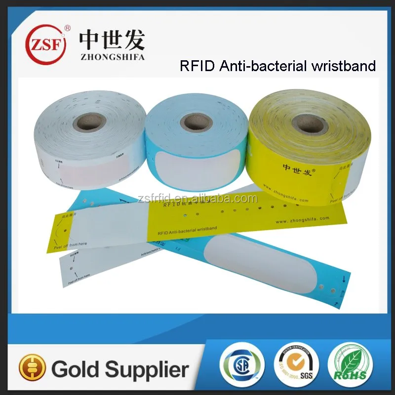 Passive Custom Printable Hospital Rfid Wristband Bracelet - Buy Rfid ...