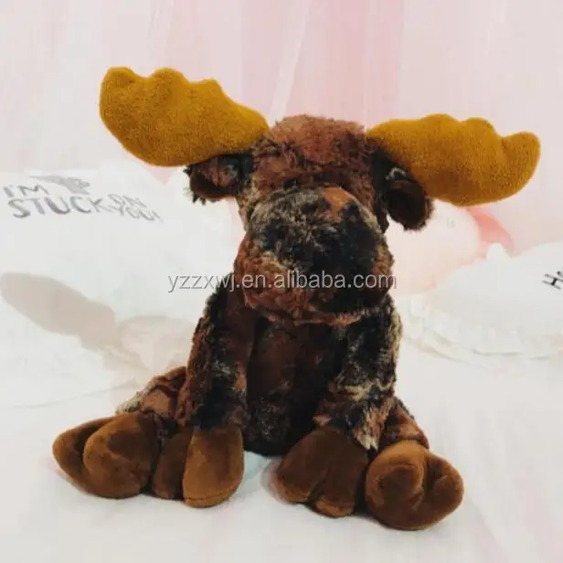 stuffed christmas moose