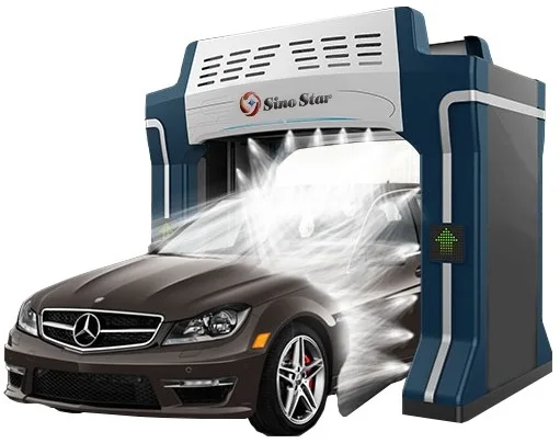 No touch high pressure car washer/