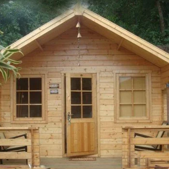 Cheap Log Cabin Prefabricated Wooden House With 1 Room And 