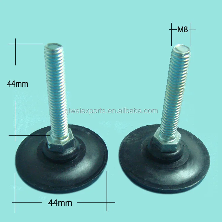 80174 Leveling Screw Feet-size