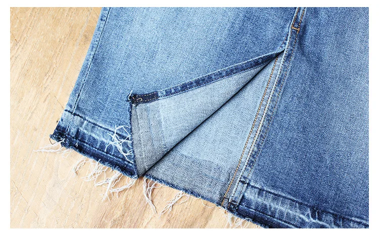 2021 New Style High Quality Tight Jeans Dress Denim Jeans Skirts Large Size Women Jeans
