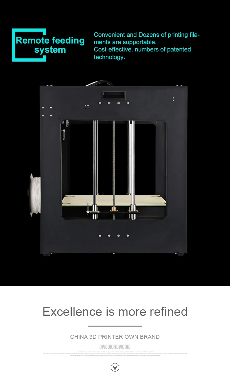 Metal FDM printing large 3D printer with 400*400*400mm build size Creality CR-4040 3d printer