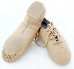 white jazz shoes