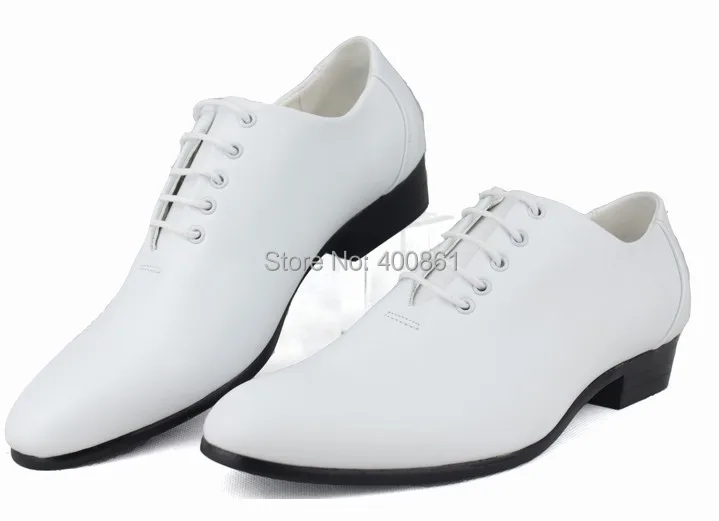 white wedding shoes men