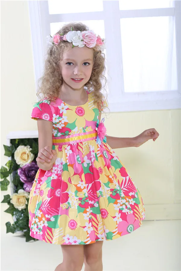 2015 Latest Frock Designs For Teenage Girls Wholesale Children's ...