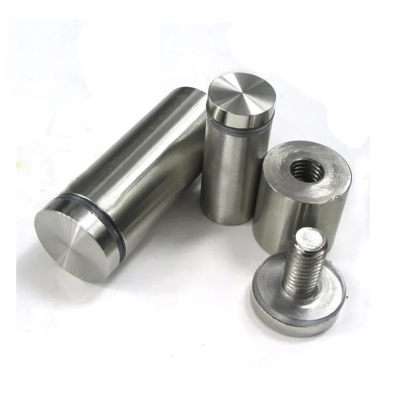 Ss4002 Stainless Steel Solid 201 304 Glass Sign Standoffs For Panel Buy Glass Sign Standoffs